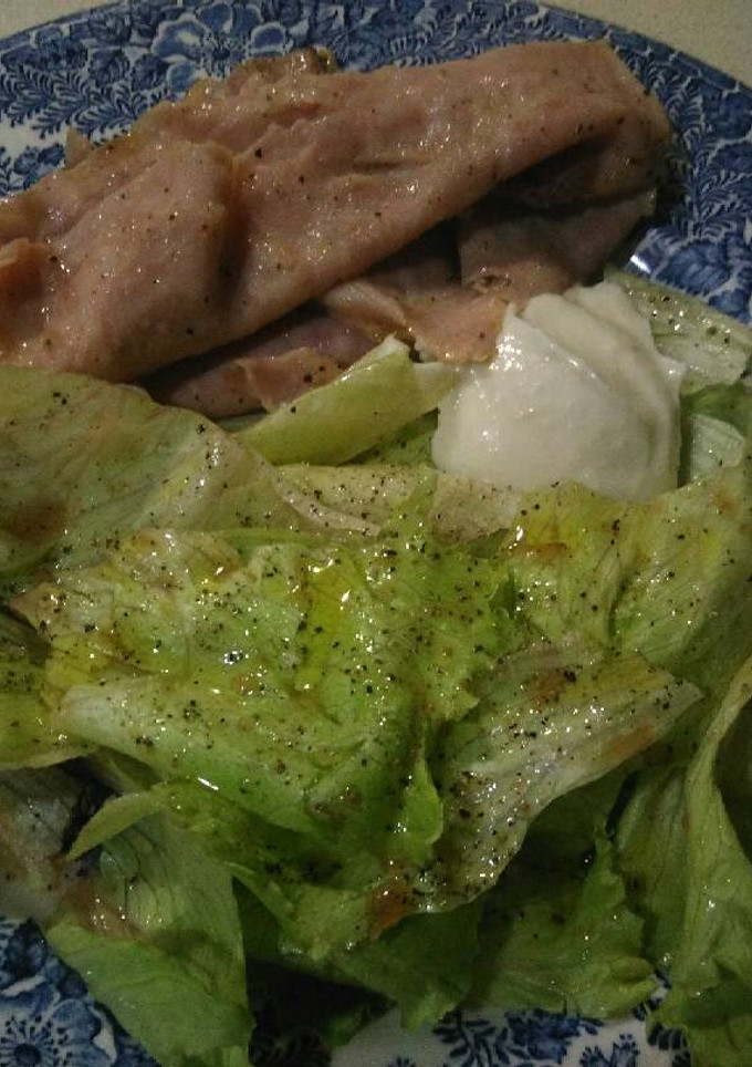 Una foto de Jamón dulce a la plancha