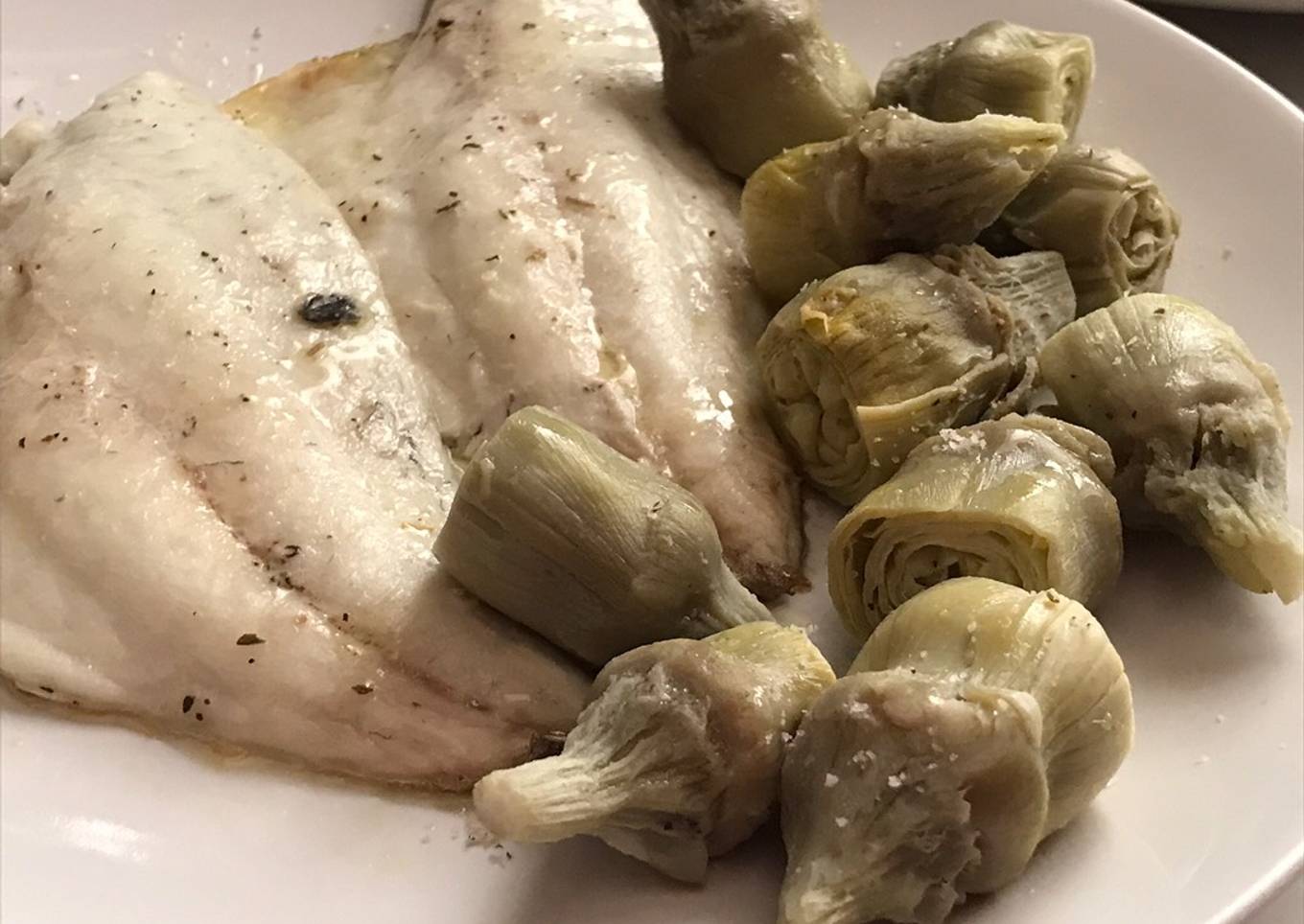 Dorada en Airfryer con verduras