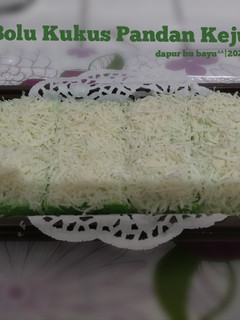 Foto resep Bolu Kukus Pandan Keju
