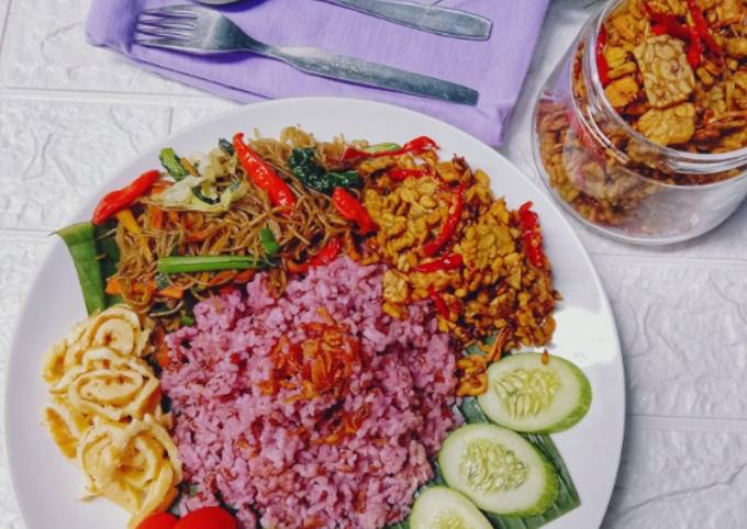 Nasi Uduk Ubi Ungu