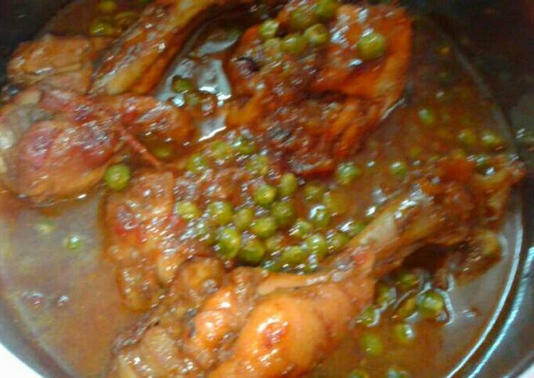 Chicken Matar Masala