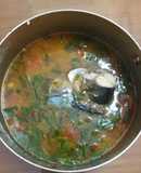 Canh cá bạc má thơm cà