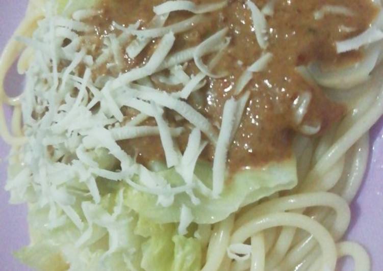 Spaghetti italia cita rasa indonesia 😅