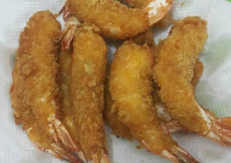 Langkah Mudah untuk Membuat Udang goreng tempura Anti Gagal
