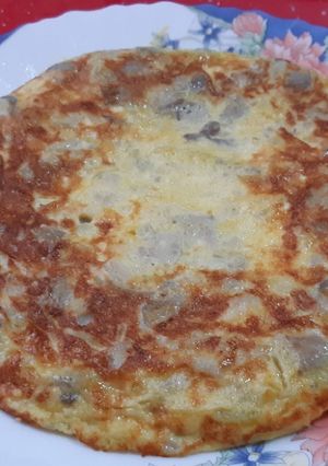 Foto principal de Tortilla de setas al ajillo con chispa