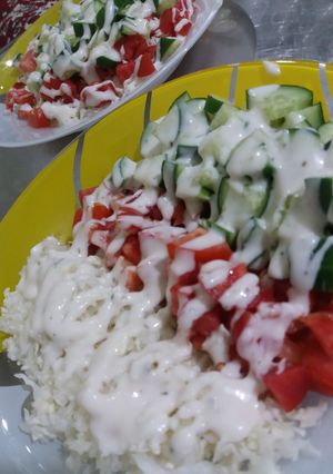 عکسی از دستور سالاد ساده 🥗