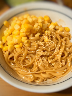 日式燒烤醬乾麵 的食譜成品照片