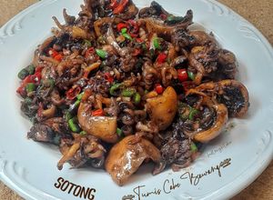 Foto resep Sotong Tumis Cabe Bawang