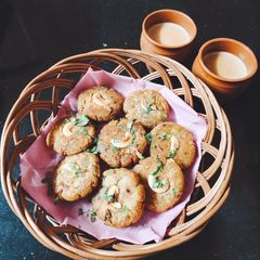 A picture of Sweet potato cutlets.