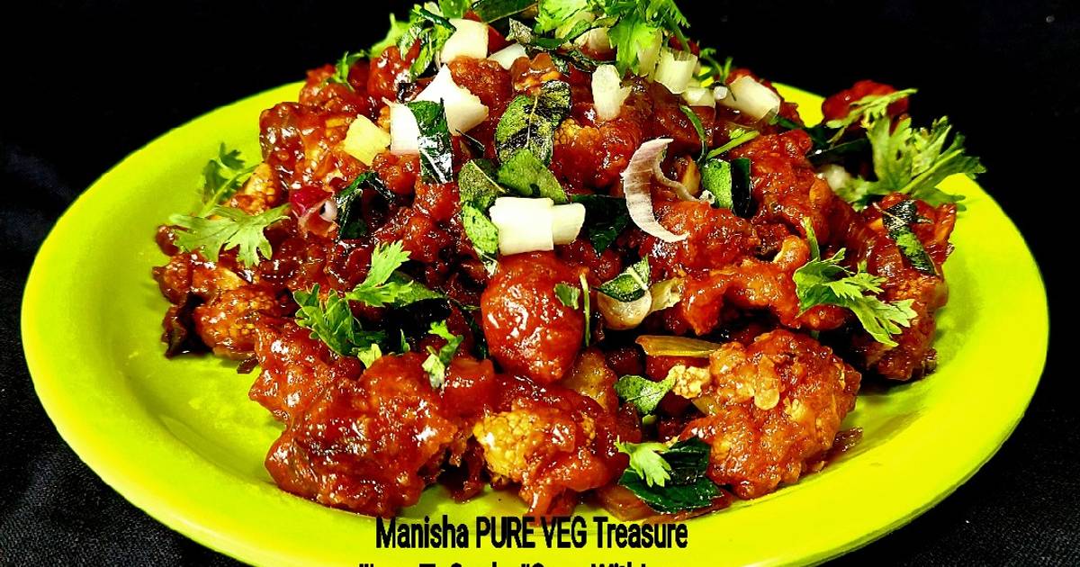 Schezwan Gobhi Manchurian Recipe by Manisha Sampat - Cookpad