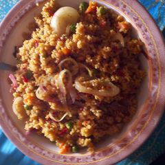 A picture of Garnished Couscous.