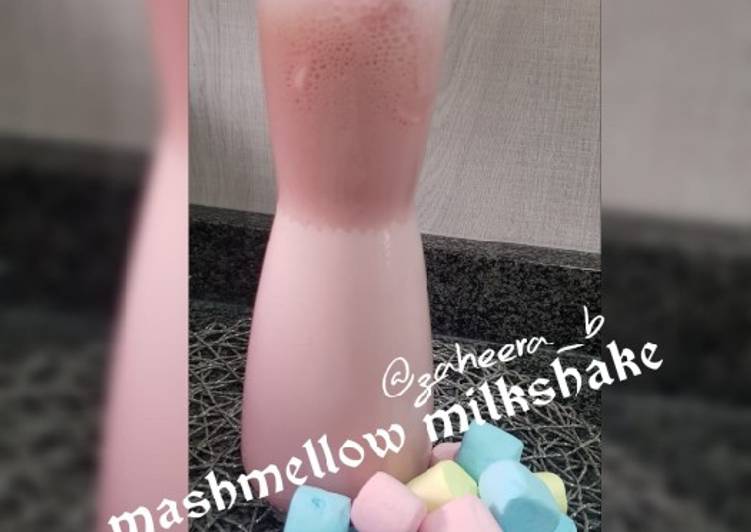 Step-by-Step Guide to Prepare Perfect Mashmellow milkshake #justblendit