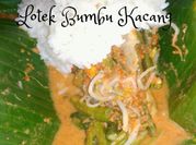 Gambar sambal kacang lotek
