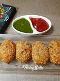 Poha-Oat Cutlet