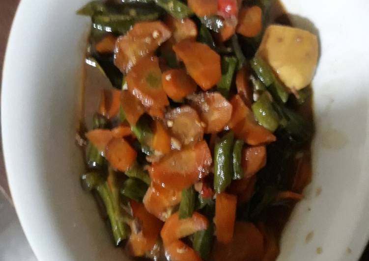 Resep Tumis sayur ikan asin, Enak