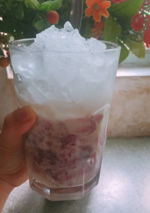 Hình của món Vú sữa dầm.