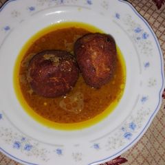A picture of Nargisi kofta.
