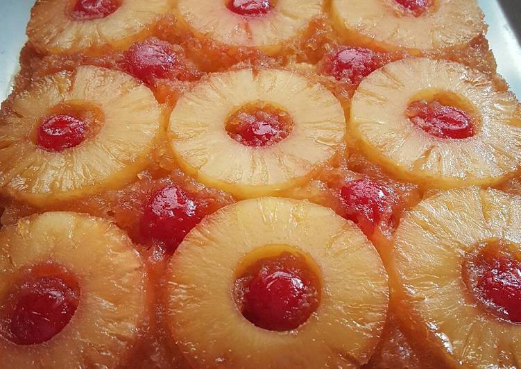Pineapple Upside down cake Pineapple Upside down cake