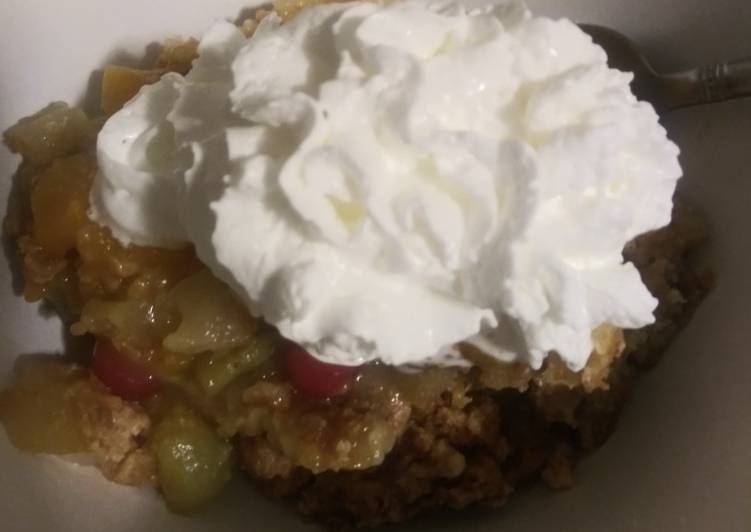 Recipe of Any-night-of-the-week Beautifuldesign&#39;s Fruit Cocktail Dump Cake