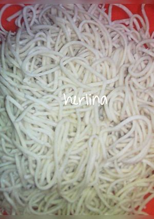 Foto resep Mie buatan sendiri tanpa telur😘👌