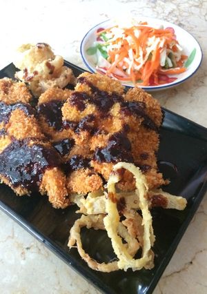Foto resep Chicken Katsu saus Teriyaki