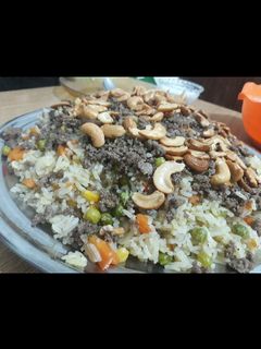 صورة لوصفة رز وبازيلا