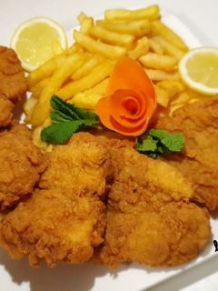 صورة لوصفة سمك فيليه مقلي و مقرمش وبنكهة رررائعة😋😍👌