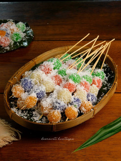 Foto resep Cenil Singkong Pelangi