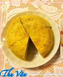 Bánh bông lan khoai lang hấp bằng lò vi sóng