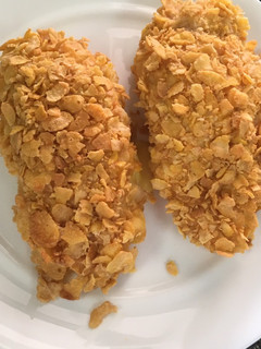 Foto resep Dada ayam panggang dengan corn flaks ala Chef Turnip
