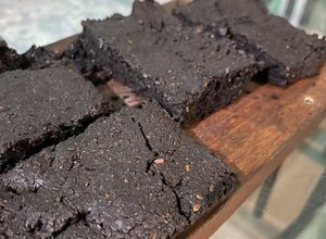 Una foto de Brownie keto