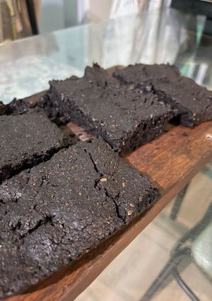 Una foto de Brownie keto