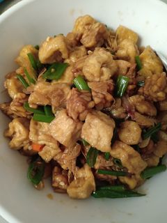 Foto resep Tumis tahu tempe udang bunga bawang