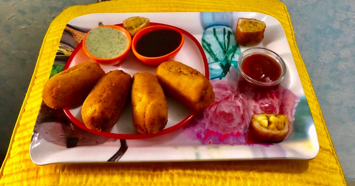 ब्रेड रोल (bread roll recipe in marathi) रेसिपी Anita Desai द्वारे