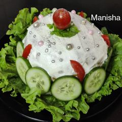 A picture of Spicy Burger Cake(Bread Cake Recipe).
