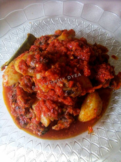 Foto resep Sambal kerang + Bakso ikan