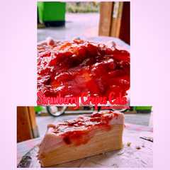 รูปของ Strawberry French Crepes Cake