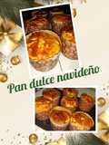 Pan dulce navideño hecho en licuadora