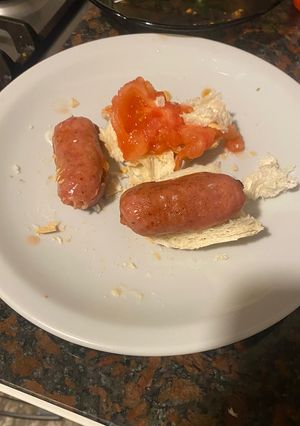 Una foto de Choris al horno