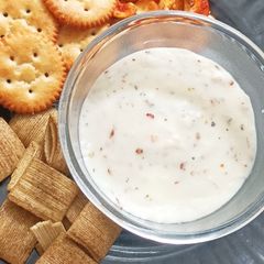 A picture of Multipurpose cheese dip using cheese spread.