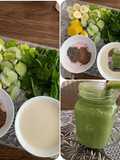 Sinh tố xanh siêu ngon. Eatclean