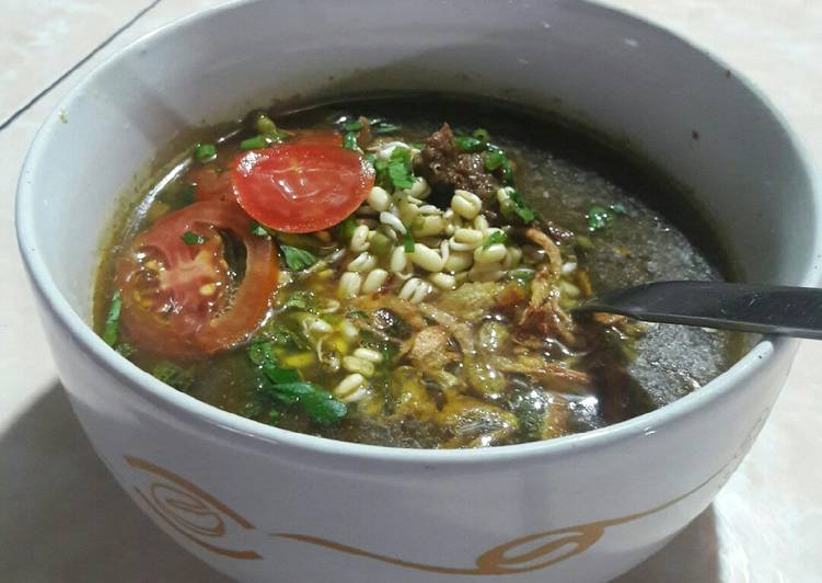 Rawon daging sapi