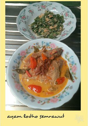 Foto resep Ayam lodho semrawut