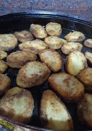 صورة لوصفة البطاطا المبطنة الليبية