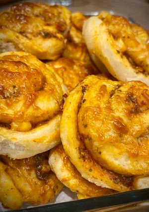 Pizzás csiga recept fotója