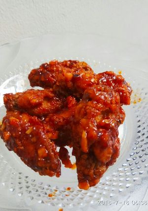 Foto resep Fire wings chicken ala Richeese