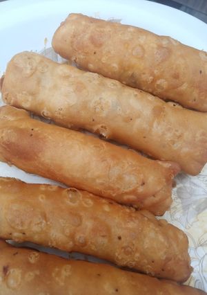 A picture of Chicken Roll.