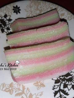 Foto resep 49. Kue Lapis Pelangi