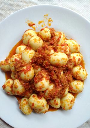 Foto resep Telur puyuh balado