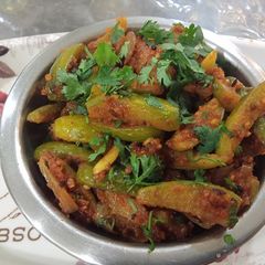 A picture of Ivy gourd (Tendli ki sabzi).